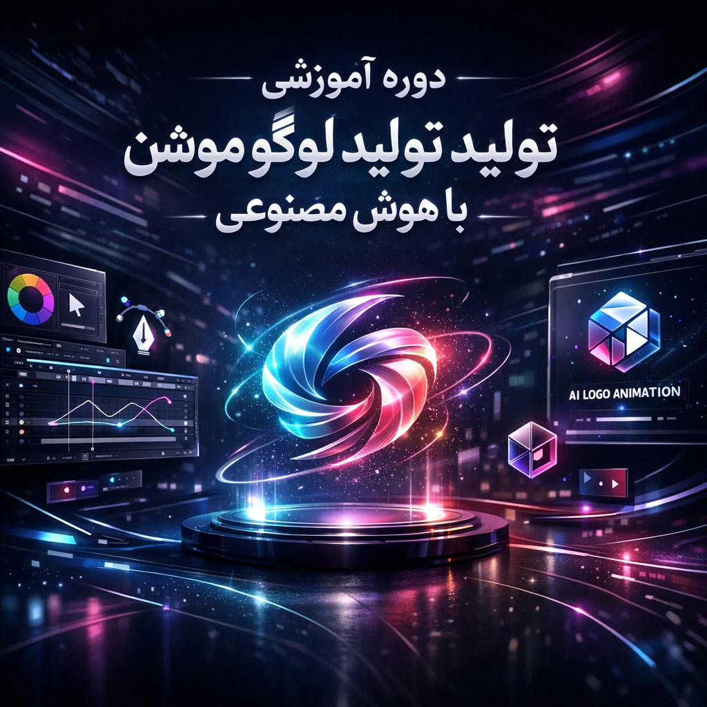 دوره آموزشی تولید لوگو موشن با هوش مصنوعی