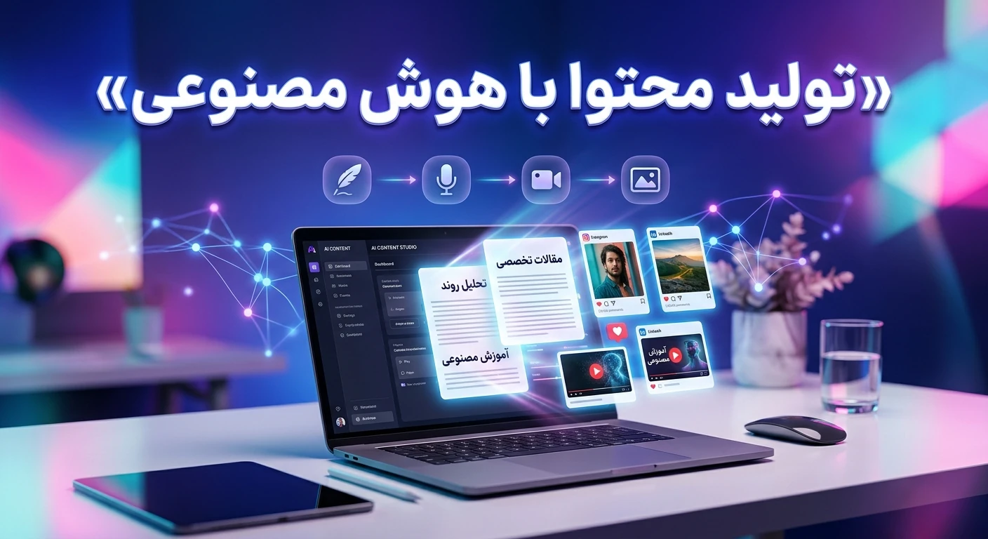 تولید محتوا با هوش مصنوعی
